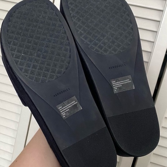 🌏AEROSOLES🌏VELVET SLIDES🌏🌍🌎🪐🌔🌓🌒🌑🌏🌍⭐️🪐🌙🌙 - Picture 3 of 5